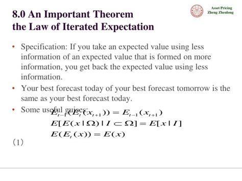 iterated expectation|iterated conditioning.